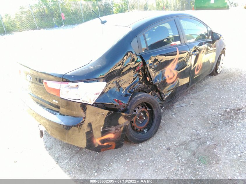 2013 KIA RIO LX KNADM4A3XD6198866