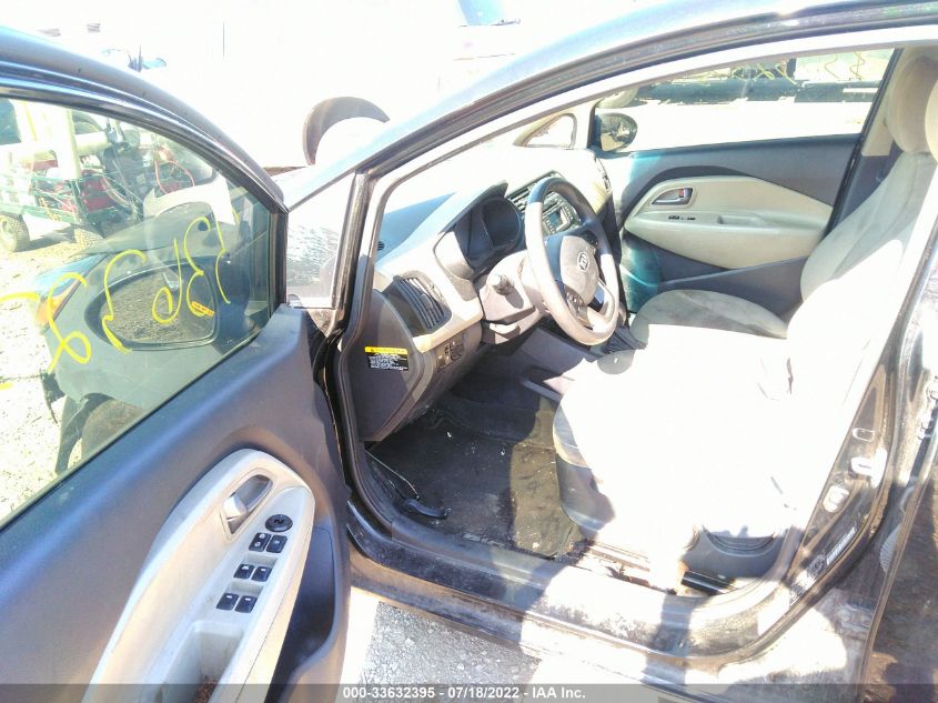2013 KIA RIO LX KNADM4A3XD6198866