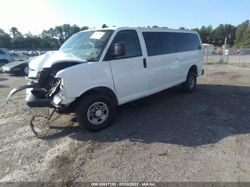 2019 CHEVROLET EXPRESS PASSENGER LT 1GAZGPFGXK1368370