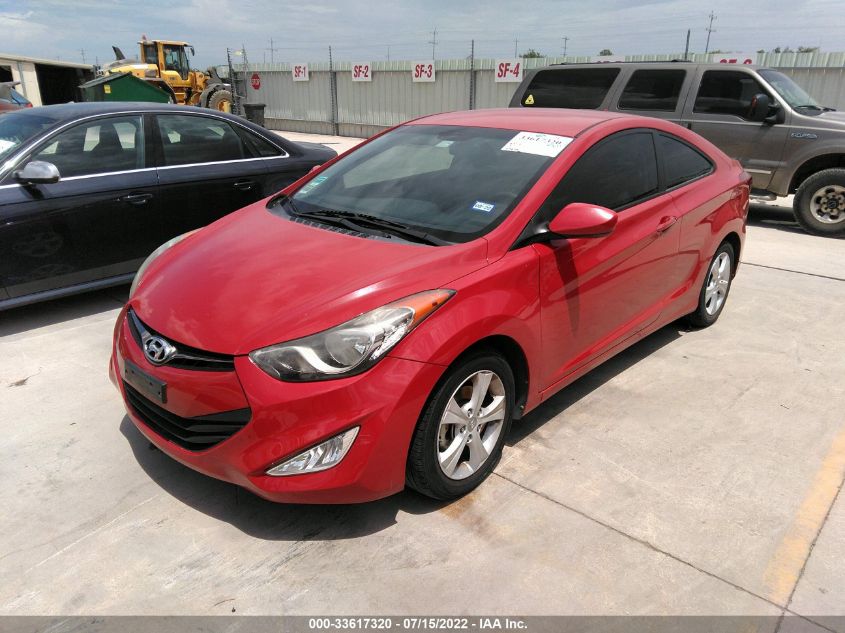 2013 HYUNDAI ELANTRA COUPE GS/SE KMHDH6AEXDU003831