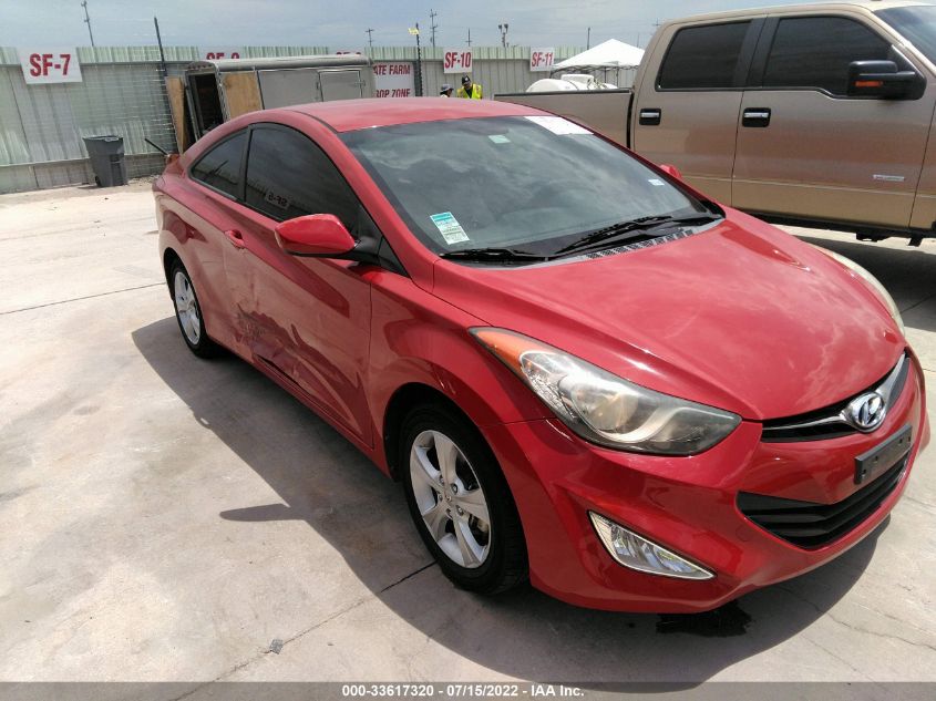 2013 HYUNDAI ELANTRA COUPE GS/SE KMHDH6AEXDU003831