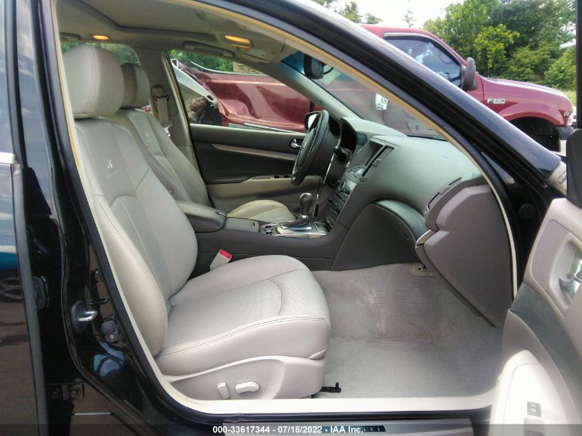 2013 INFINITI G37 SEDAN X JN1CV6AR8DM356275