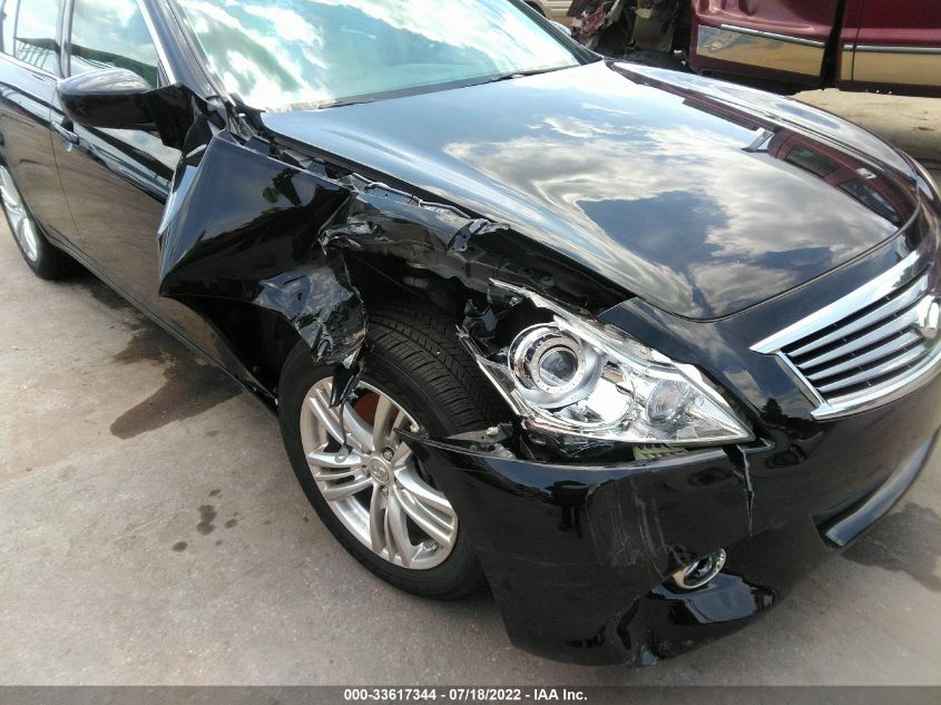 2013 INFINITI G37 SEDAN X JN1CV6AR8DM356275
