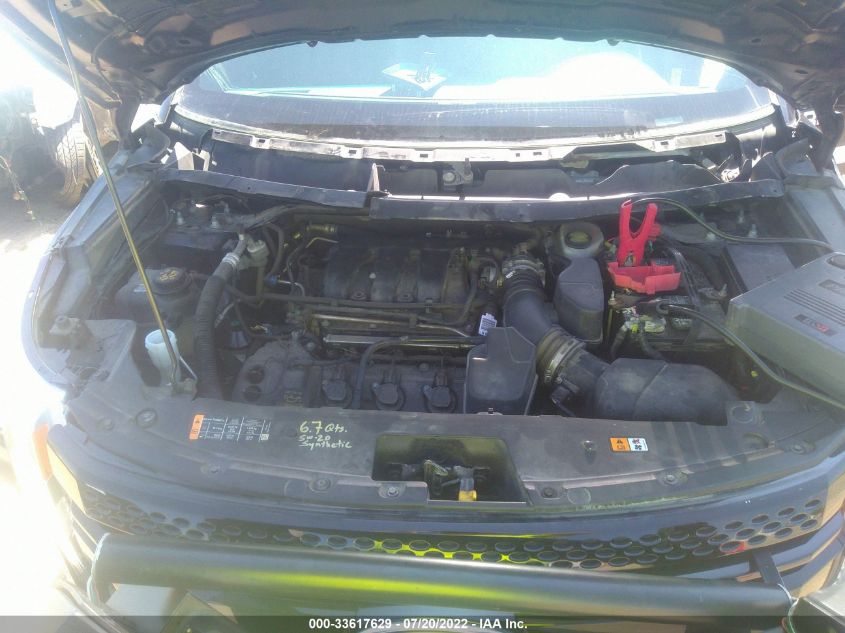 2014 FORD UTILITY POLICE 1FM5K8AR6EGA38354
