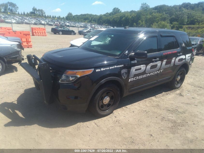 2014 FORD UTILITY POLICE 1FM5K8AR6EGA38354