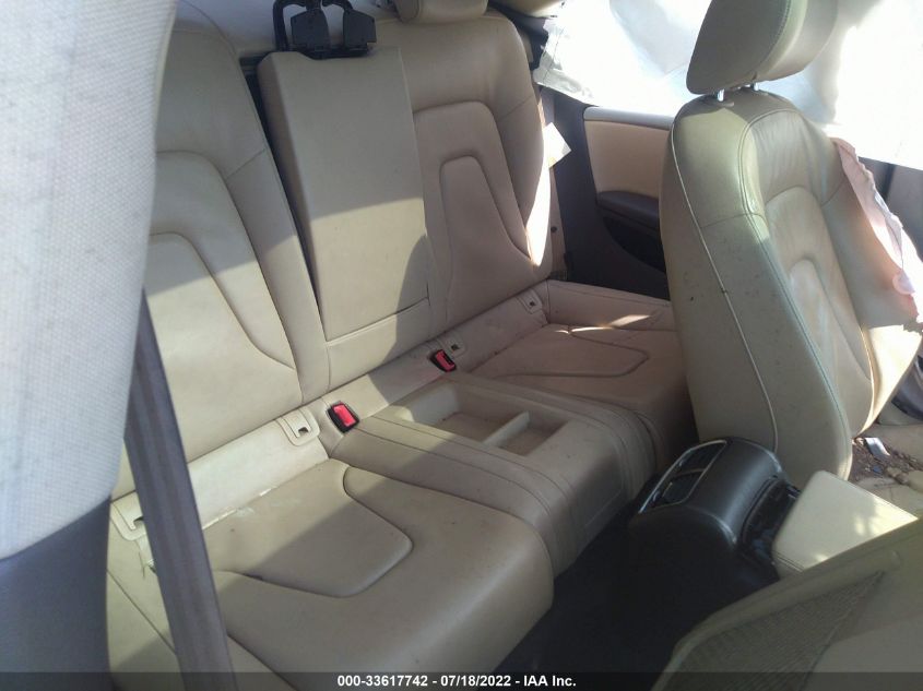 2014 AUDI A5 PREMIUM WAUCFAFR7EA003306