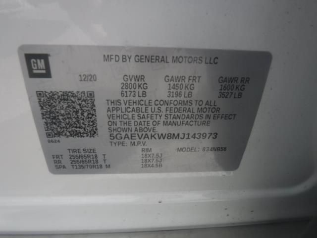 2021 BUICK ENCLAVE ESSENCE 5GAEVAKW8MJ143973