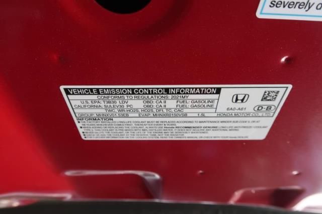 2021 HONDA ACCORD SPORT 1HGCV1F34MA064002