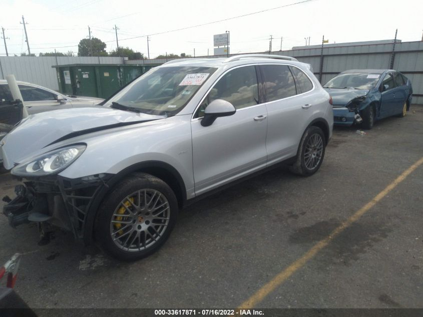 2013 PORSCHE CAYENNE DIESEL WP1AF2A20DLA37163