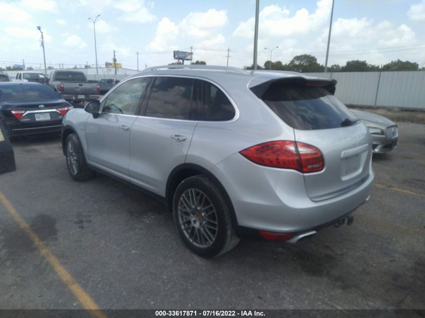 2013 PORSCHE CAYENNE DIESEL WP1AF2A20DLA37163