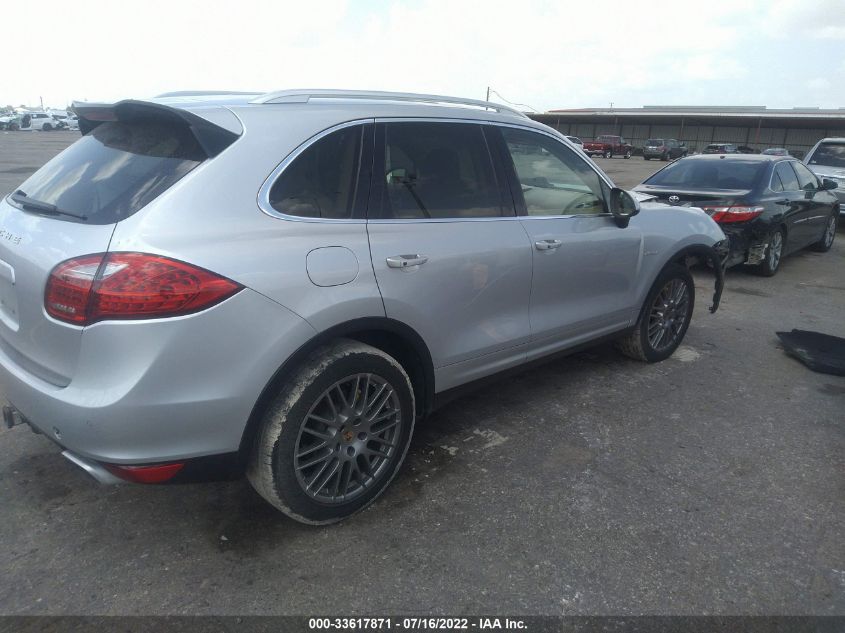 2013 PORSCHE CAYENNE DIESEL WP1AF2A20DLA37163