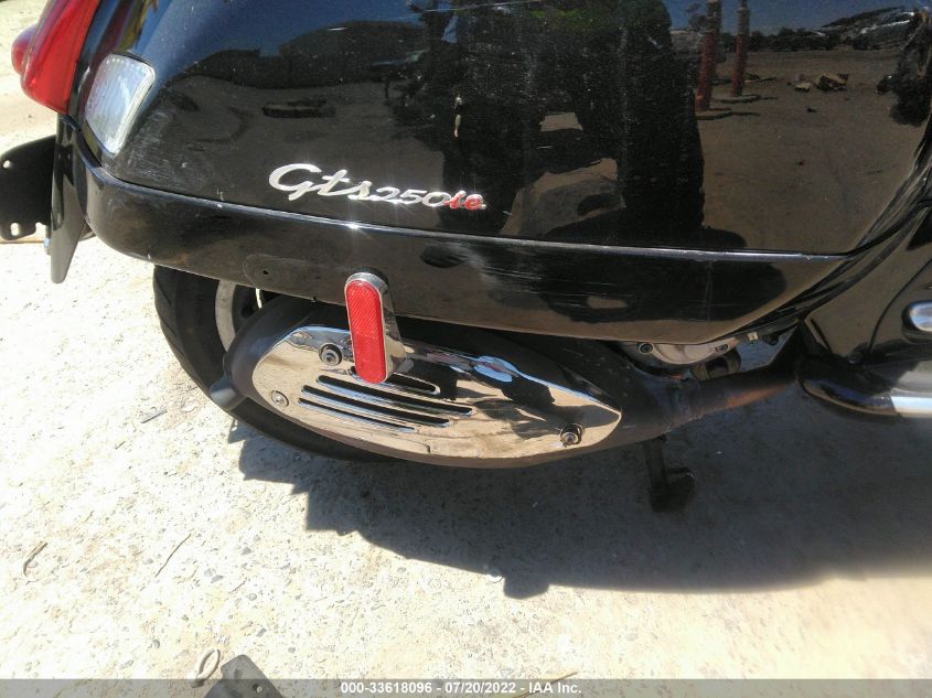 2006 VESPA GTS 250 ZAPM459L265001970