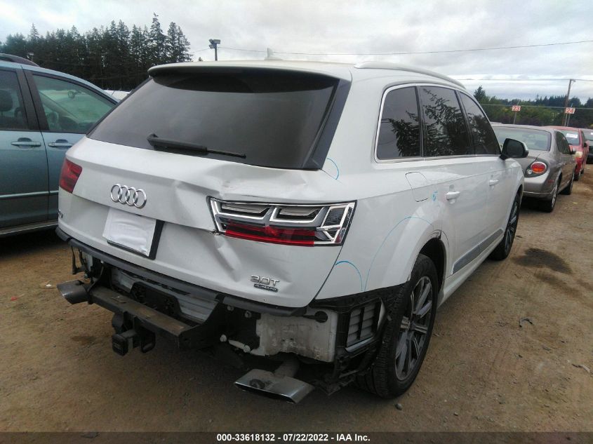 2017 AUDI Q7 PREMIUM PLUS WA1LAAF75HD013149