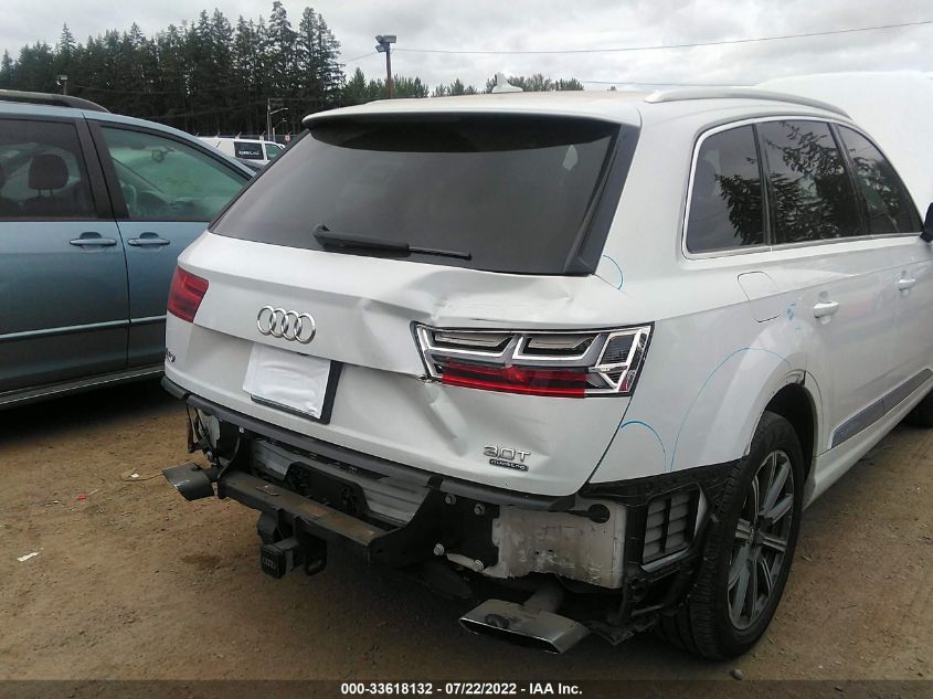 2017 AUDI Q7 PREMIUM PLUS WA1LAAF75HD013149