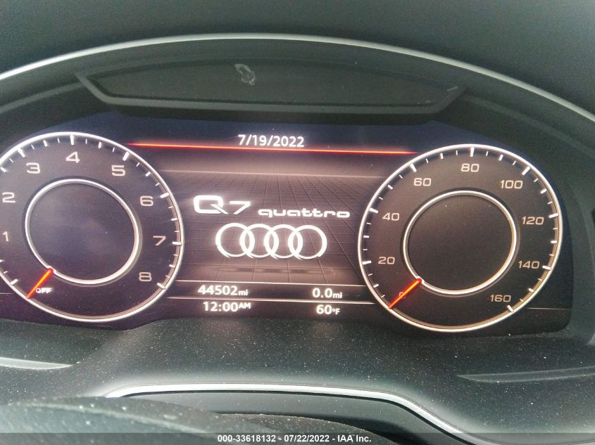 2017 AUDI Q7 PREMIUM PLUS WA1LAAF75HD013149
