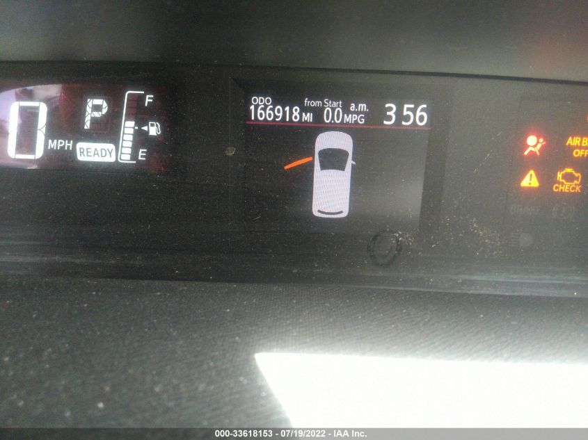 2016 TOYOTA PRIUS C ONE/TWO/THREE/FOUR JTDKDTB31G1130718