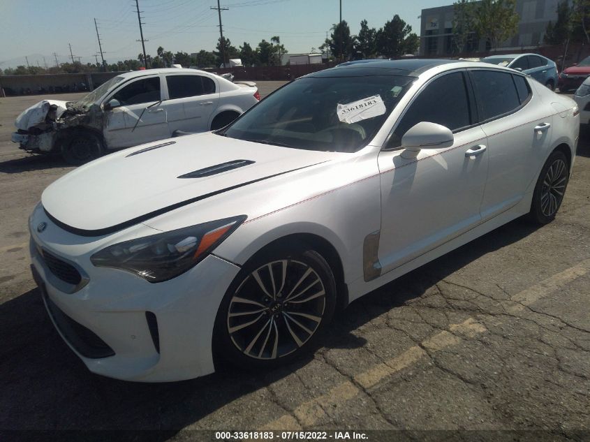 2018 KIA STINGER PREMIUM KNAE25LA4J6021365