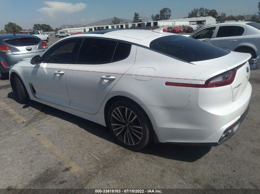 2018 KIA STINGER PREMIUM KNAE25LA4J6021365