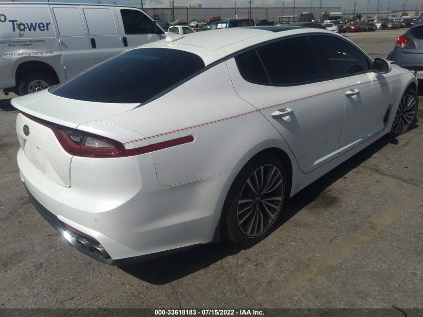 2018 KIA STINGER PREMIUM KNAE25LA4J6021365
