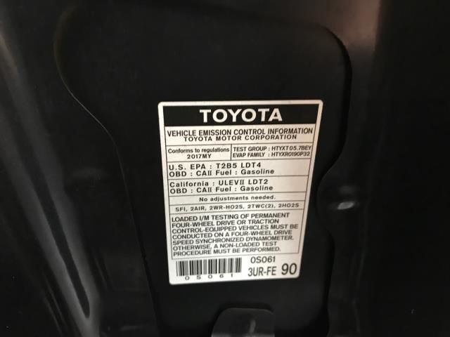 2017 TOYOTA SEQUOIA PLATINUM 5TDDY5G15HS154217