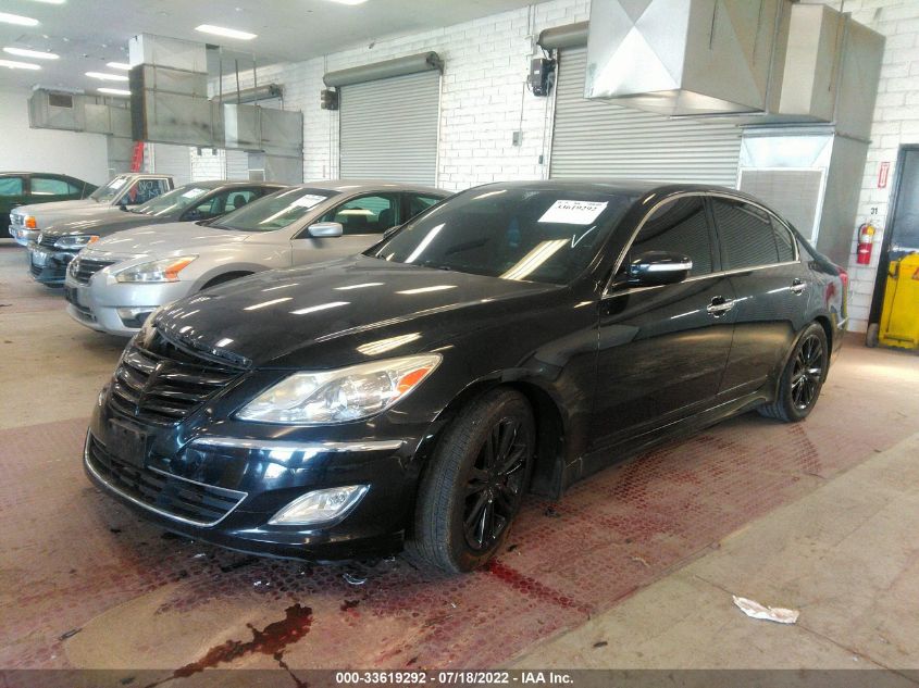 2013 HYUNDAI GENESIS 3.8L KMHGC4DD6DU229447