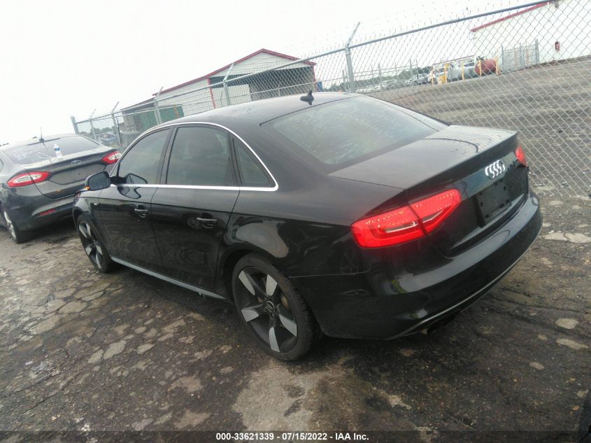 2014 AUDI A4 PREMIUM WAUBFAFL1EN028069