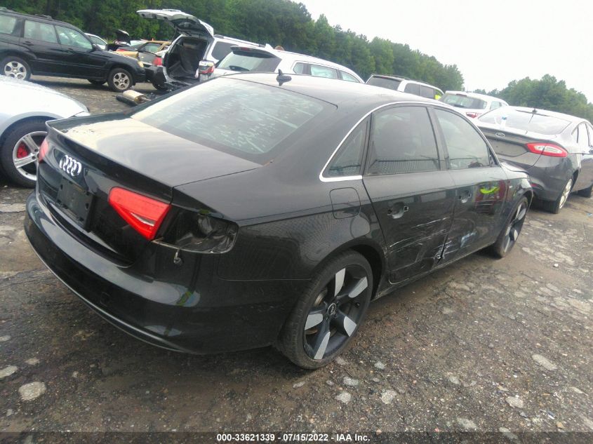 2014 AUDI A4 PREMIUM WAUBFAFL1EN028069