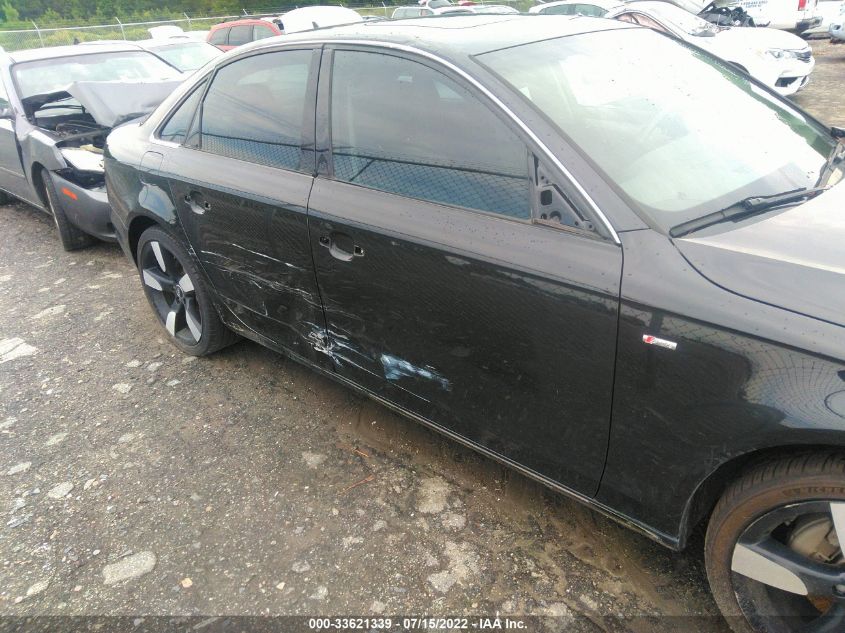 2014 AUDI A4 PREMIUM WAUBFAFL1EN028069