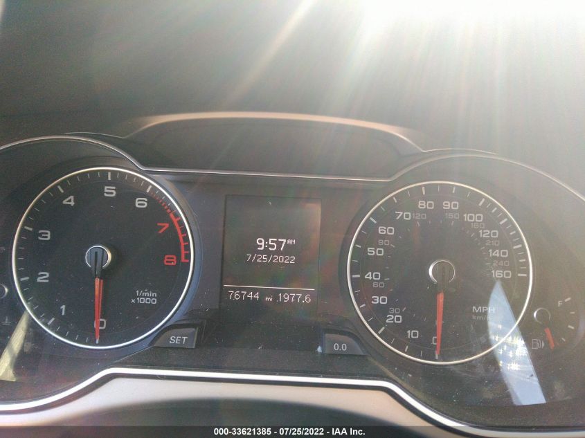 2014 AUDI A4 PREMIUM WAUAFAFL0EN026812