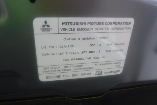 2021 MITSUBISHI OUTLANDER SPORT SE JA4APVAU8MU012548