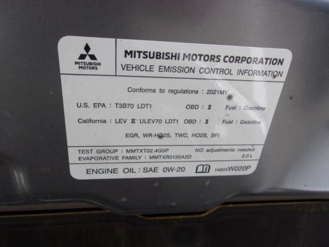 2021 MITSUBISHI OUTLANDER SPORT SE JA4APVAU6MU019336