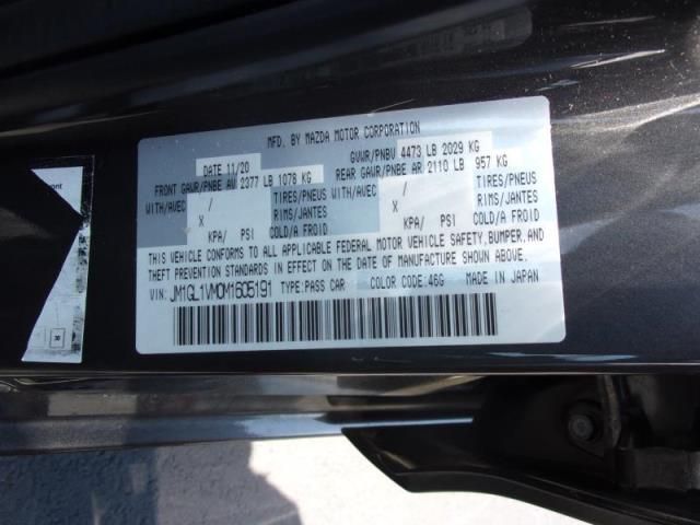 2021 MAZDA 6 TOURING JM1GL1VM0M1605191