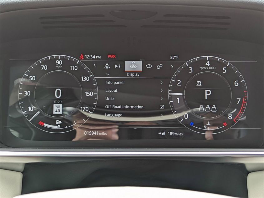 2020 LAND ROVER RANGE ROVER P525 HSE SALGS2SE5LA580205