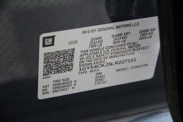 2020 CADILLAC ESCALADE PREMIUM LUXURY 1GYS4CKJ5LR227151