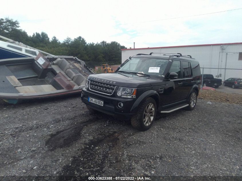 2016 LAND ROVER LR4 HSE SALAG2V62GA812857