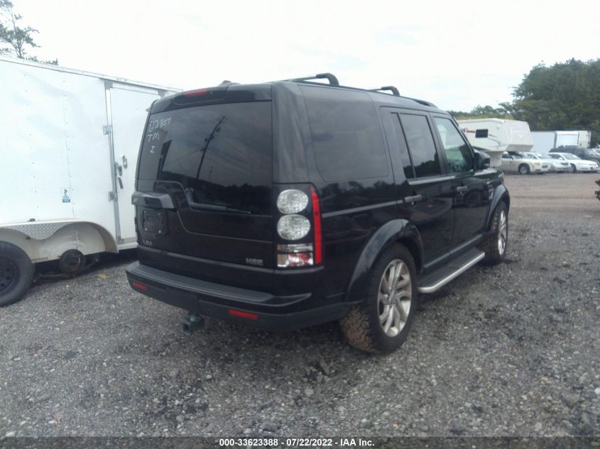 2016 LAND ROVER LR4 HSE SALAG2V62GA812857