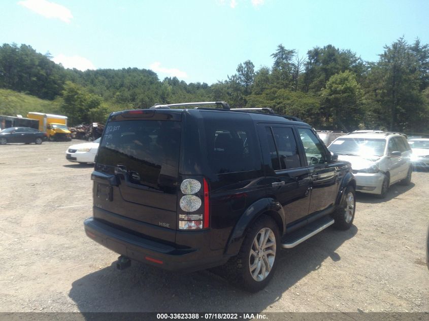 2016 LAND ROVER LR4 HSE SALAG2V62GA812857