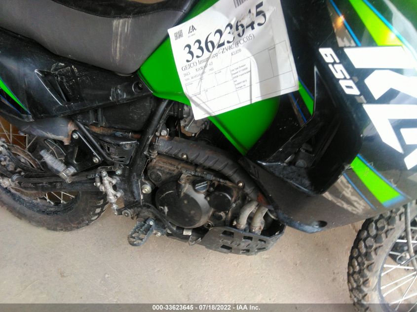 2013 KAWASAKI KL650 E JKAKLEE15DDA57952