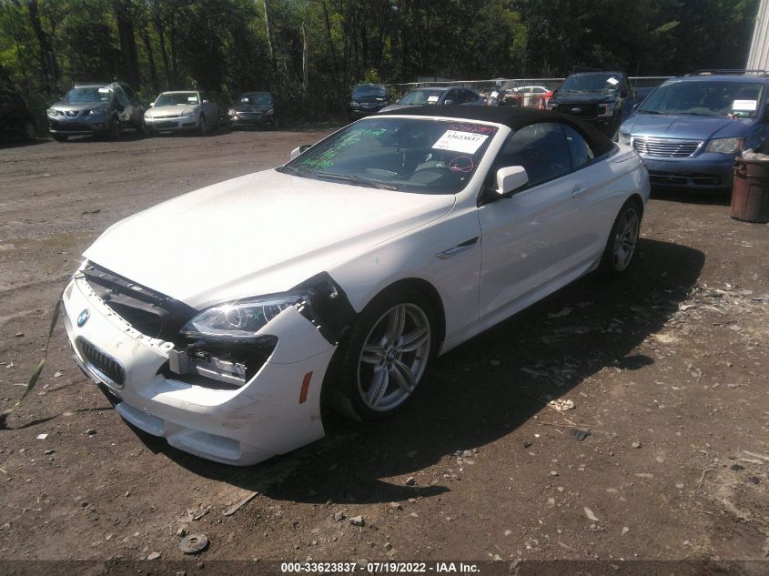 2014 BMW 6 SERIES 640I XDRIVE WBAYP5C52EDZ27971