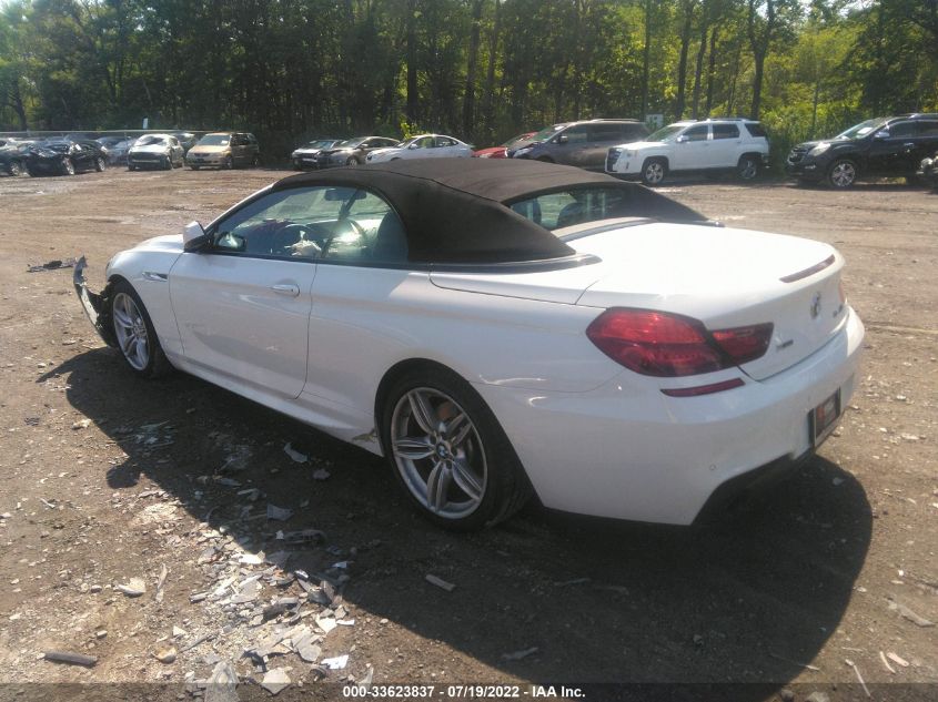 2014 BMW 6 SERIES 640I XDRIVE WBAYP5C52EDZ27971