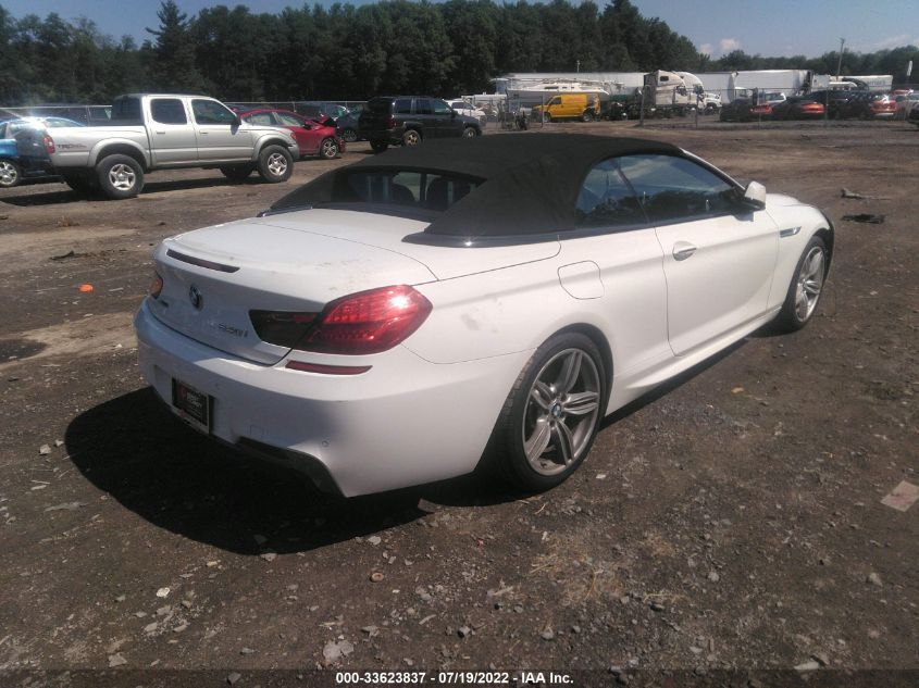 2014 BMW 6 SERIES 640I XDRIVE WBAYP5C52EDZ27971
