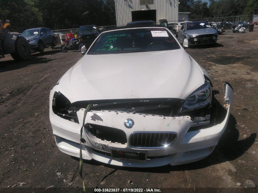 2014 BMW 6 SERIES 640I XDRIVE WBAYP5C52EDZ27971