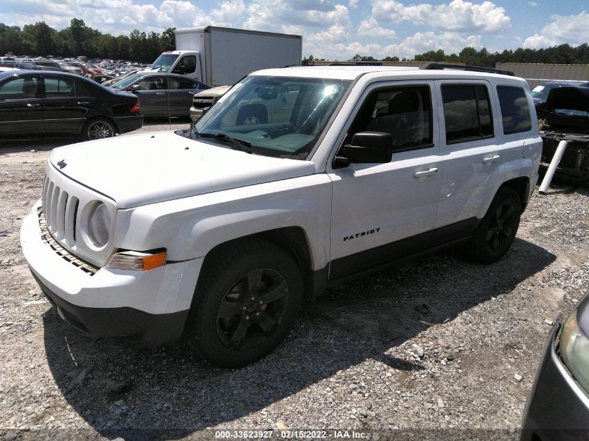2014 JEEP PATRIOT ALTITUDE 1C4NJPBA2ED814183