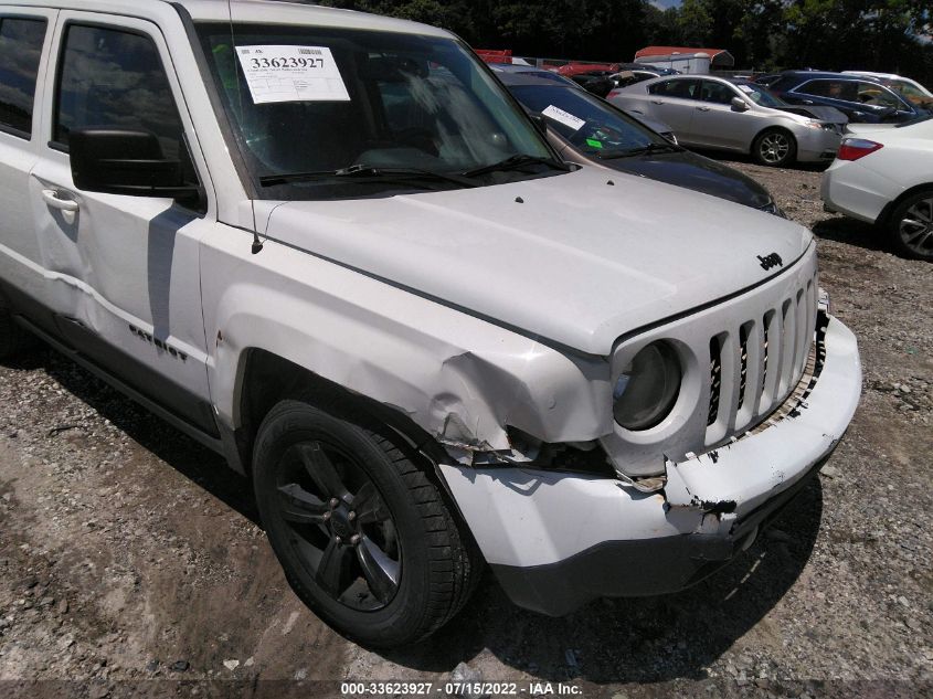 2014 JEEP PATRIOT ALTITUDE 1C4NJPBA2ED814183
