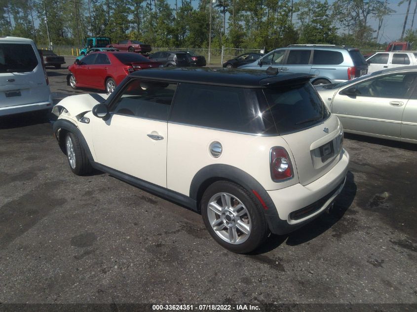 2013 MINI COOPER HARDTOP S WMWSV3C58DT388213