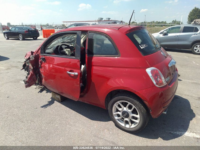 2015 FIAT 500 POP 3C3CFFAR5FT585976