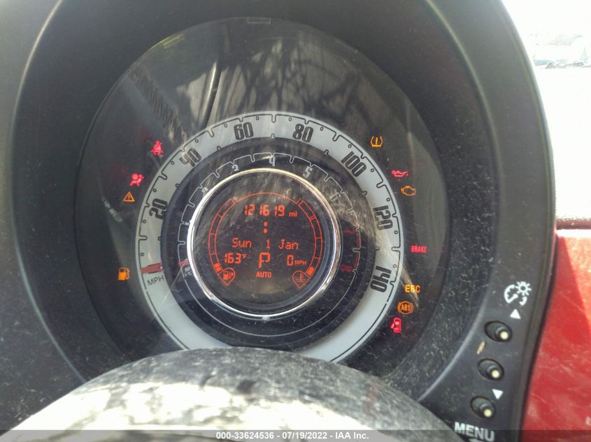 2015 FIAT 500 POP 3C3CFFAR5FT585976