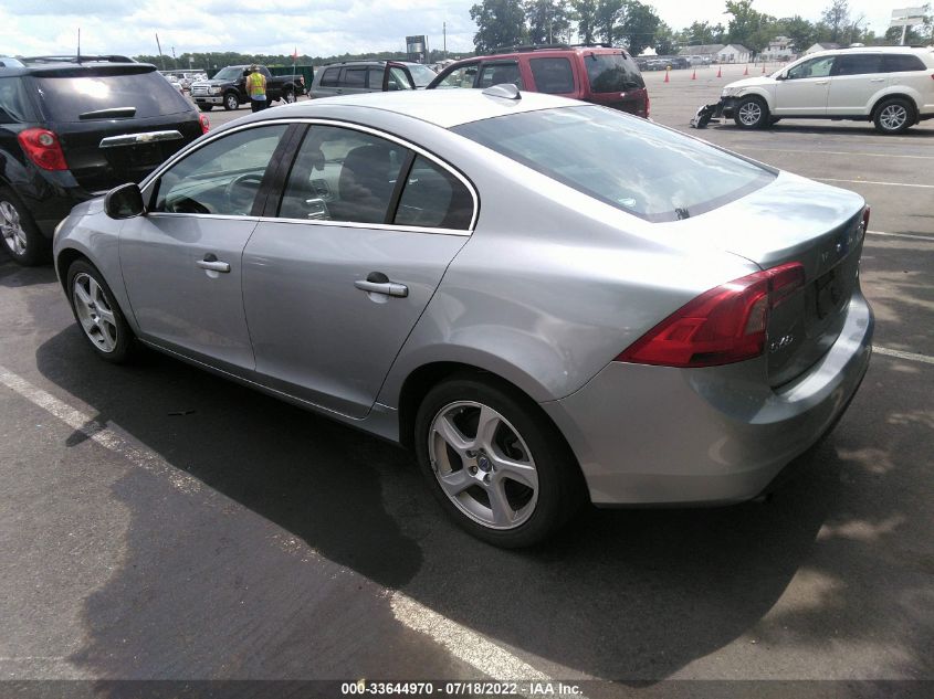 2013 VOLVO S60 T5 YV1612FH0D2184764