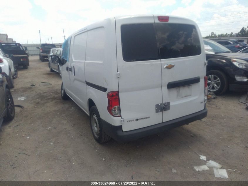 2015 CHEVROLET CITY EXPRESS CARGO VAN LS 3N63M0YN1FK717362