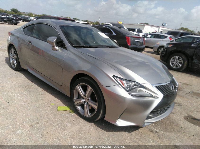 2016 LEXUS RC 200T JTHHA5BC9G5001549